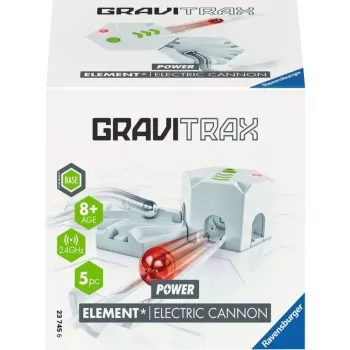 Ravensburger GraviTrax elementas „Electric Cannon“ – papildomas takelis GraviTrax rutuliukų trasai