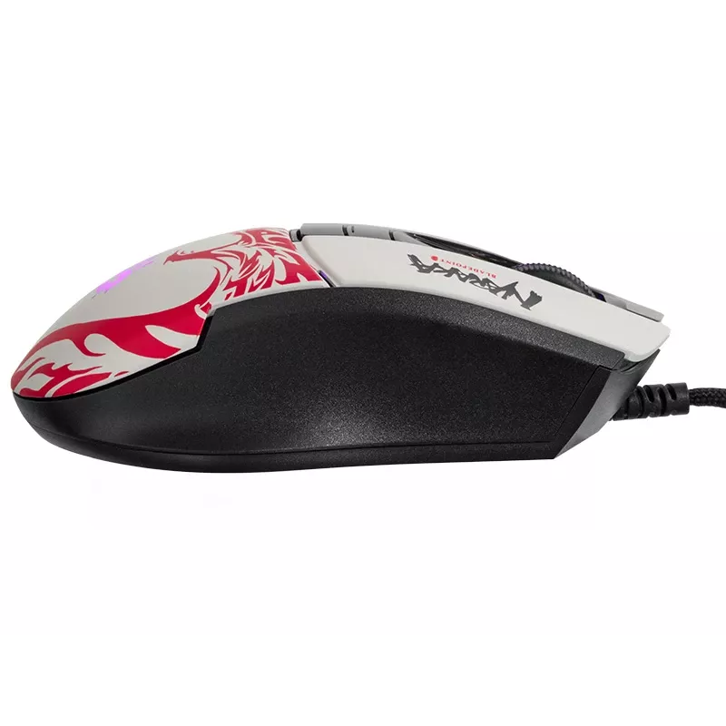 Laidinė žaidimų pelė A4Tech Bloody L65 MAX RGB 16000 DPI ergonomiška dešiniarankė