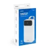 Įkraunama baterija SAVIO BA-11 ličio jonų 3000 mAh, 3,7 V, USB-C x2, balta