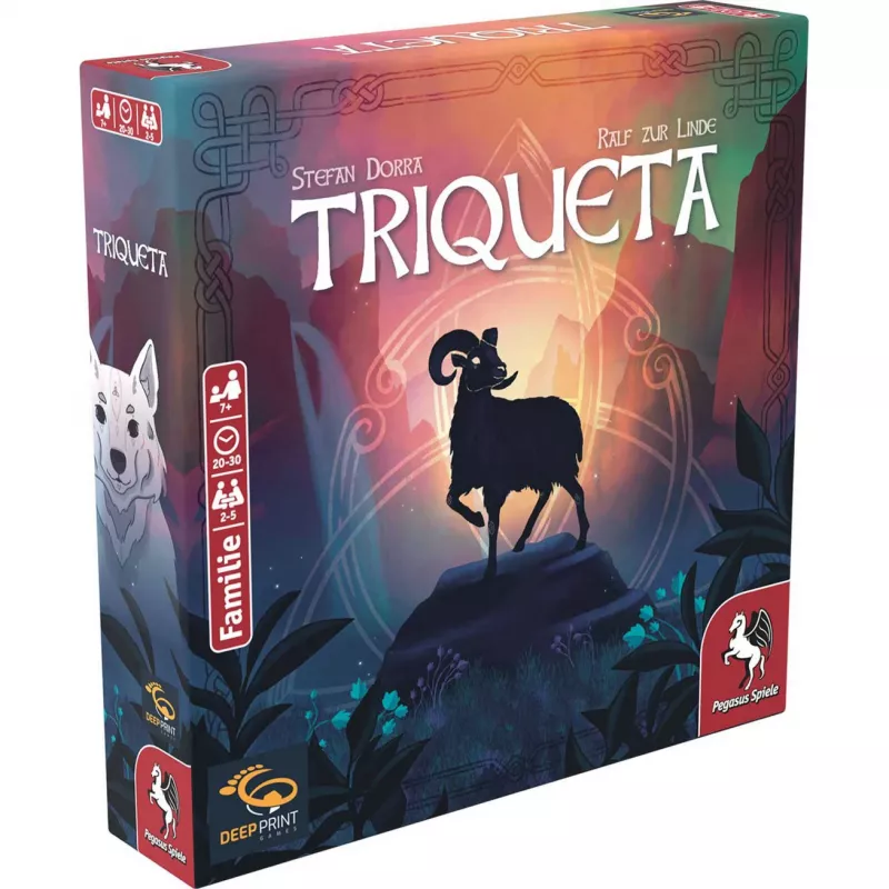 Deep Print Games: Triqueta 2te Edition, stalo žaidimas