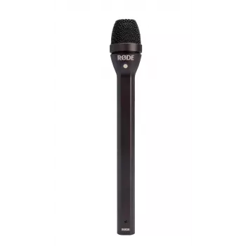 RØDE Reporter Juoda interviu mikrofonas