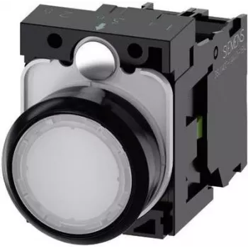 Siemens 3SU1102-0AB60-1BA0 tinklo įrenginys, baltas