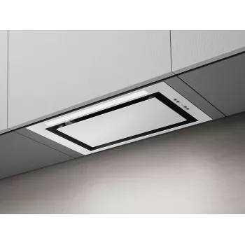 Elica LANE-60-WH 52 cm baltas Lane baldakimo tipo gartraukis su 3 greičių valdymu + 1 sustiprintu galios lygiu ir LED apšvietimu