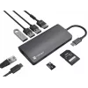 Doko stotelė NATEC NMP-2162 USB 3.2 Gen 1 Type-C pilka laidinė