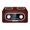 Nešiojamasis radijas BLAUPUNKT PP5.2BR — FM nešiojamasis radijas, 60 išankstinių stočių, USB/MP3, AUX, įkraunama baterija 1000 mAh, 3 W RMS, bronzinis