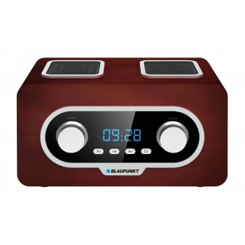 Nešiojamasis radijas BLAUPUNKT PP5.2BR — FM nešiojamasis radijas, 60 išankstinių stočių, USB/MP3, AUX, įkraunama baterija 1000 mAh, 3 W RMS, bronzinis