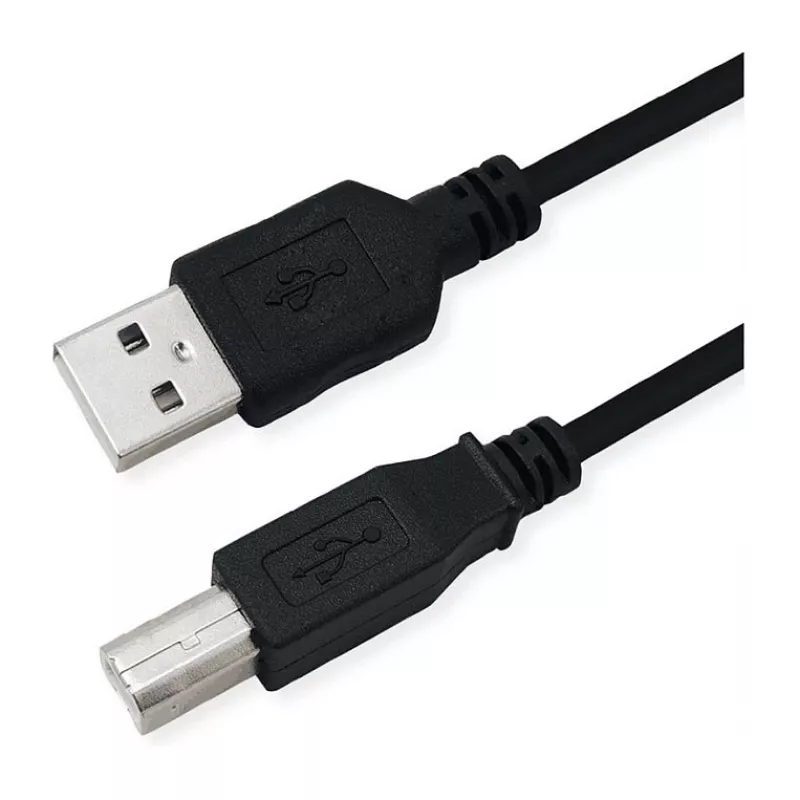 ROLINE RM USB 2.0 kabelis, A-B tipo, juodas, 1,8 m