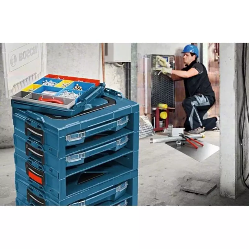 Bosch i-BOXX 72 Professional ABS sintetika Mėlyna, Skaidri