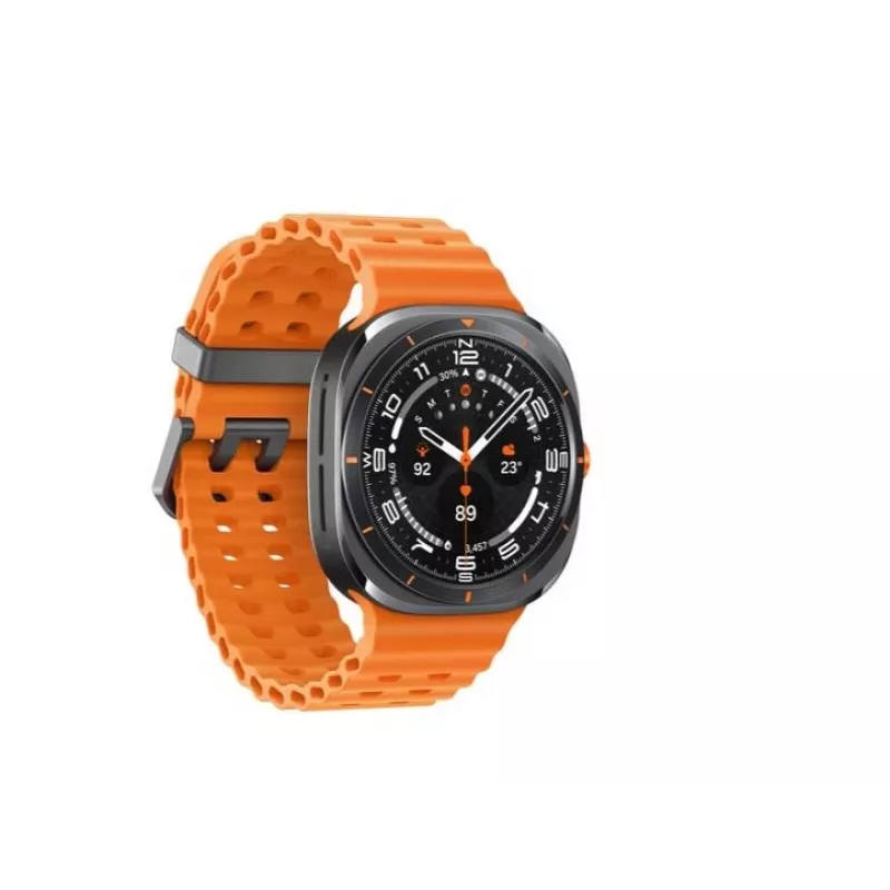 Samsung Galaxy Watch Ultra 3,81 cm (1,5 colio) AMOLED 47 mm Skaitmeninis 480 x 480 pikselių Liečiamas ekranas 4G Pilka, Titanas Wi-Fi GPS (palydovas)