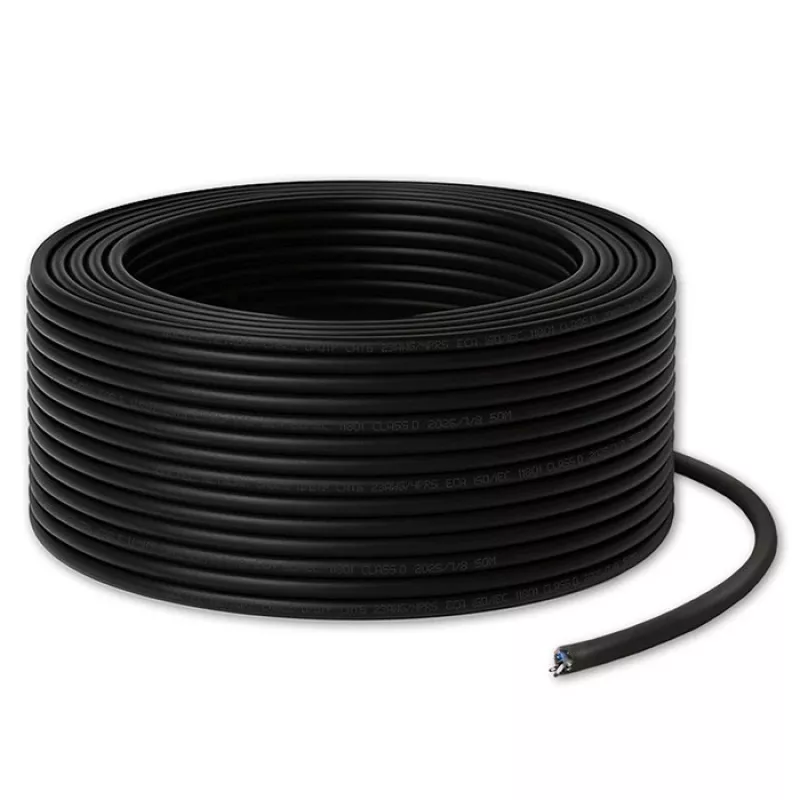 Ethernet komutacinis kabelis QOLTEC CAT6 UTP, 50 m, juodas
