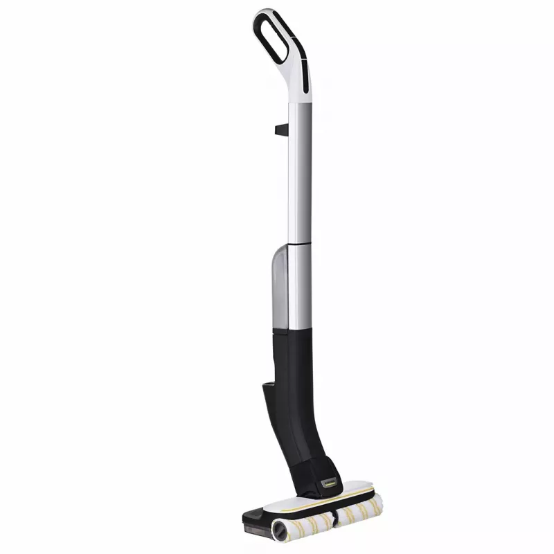 Karcher FC 4-4 belaidis dulkių siurblys, 2,5 Ah ličio jonų baterija, sausam ir šlapiam valymui, 30 cm ritininis šepetys, juoda/pilka