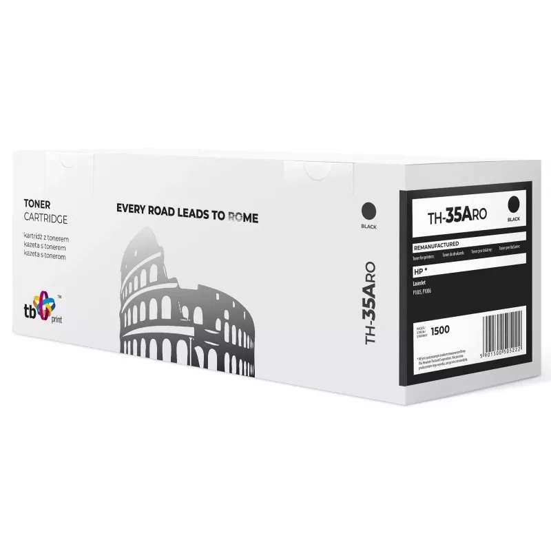 Toner TH-35ARO (HP CB435A) Juoda perdirbta nauja OPC