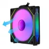 LIAN LI UNI FAN SL-INF 120 ARGB Reverse Blade 3-Pack - juoda