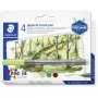 Staedtler pigment brush pen 371 flomasteris Geltonas 1 vnt.