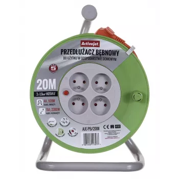Activejet AJE-PB/20M ritininis ilginamasis laidas 20 m