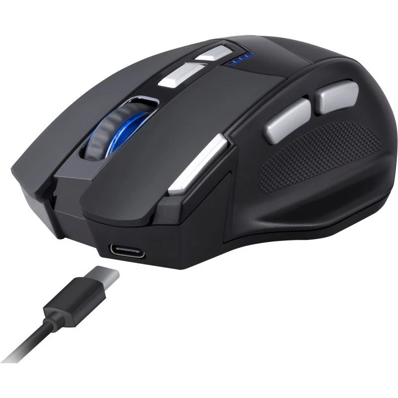 pelė DEFENDER GM-885 KNIGHT RF WIRELESS 3200dpi 8P Juoda