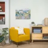 Dėlionė Ravensburger Coastal Cottage 1000 vnt., 700 mm pločio, 2 mm storio