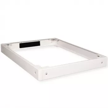 Stovo pagrindas ROLINE 800 x 1000 mm pilkas — grindų atrama 19 colių tinklo spintoms
