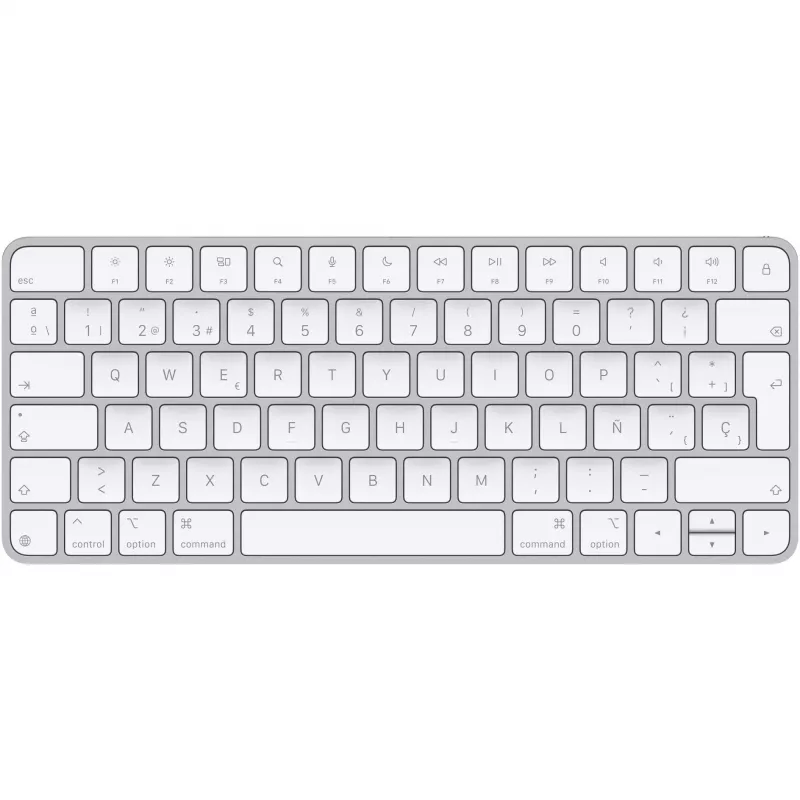Apple Magic klaviatūra Universal USB Bluetooth QWERTY ispanų k. balta