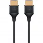 Goobay HDMI laidas 5 m A tipo kištukas – A tipo kištukas 18 Gbit/s juodas