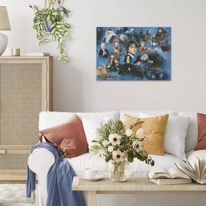 1000 dalių dėlionė Ravensburger „Hario Poterio magiškas pasaulis“ – 1000 dalių, standartinės dėlionės dydis