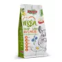 Sausas ėdalas Alegia Herbal šinšiloms 600 g — visavertis suaugusių šinšilų pašaras, be grūdų, be glitimo, vaisių skonio