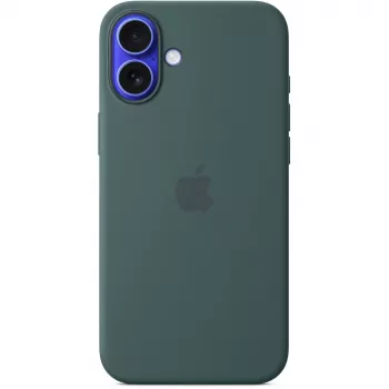 Apple iPhone 16 Plus Silikoninis dėklas su MagSafe - Lake Green