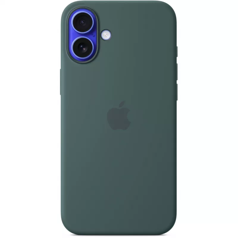 Apple iPhone 16 Plus Silikoninis dėklas su MagSafe - Lake Green