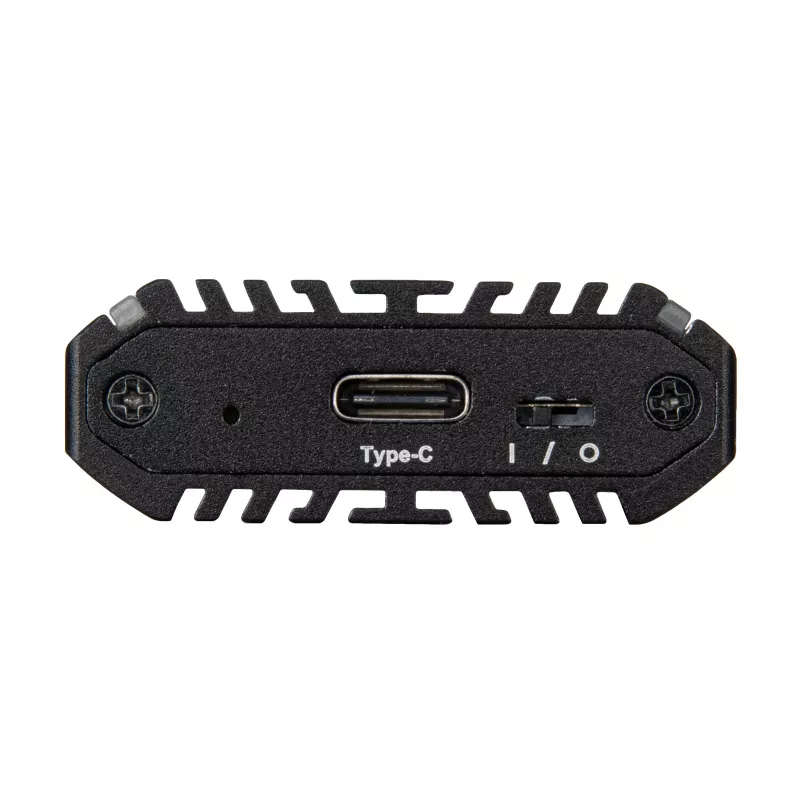 SSD dėžutė Sidabrinėstone MS13 juoda M.2 PCIe 3.0 10 Gbit/s
