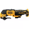 Osciliuojantis daugiafunkcis įrankis DeWalt DCS353NT-XJ, be šepetėlių, belaidis, 12 W, 840 g, juoda/geltona