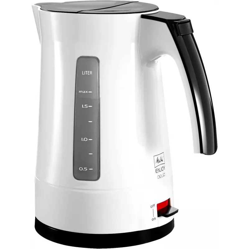 Elektrinis virdulys Melitta Enjoy Aqua 1,7 L 2400 W juoda balta