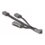 DeLOCK 64303 USB 3.2 Gen 1 Type-C šakotuvas 5000 Mbit/s Pilka