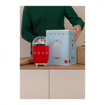 Elektrinė citrusinių vaisių spaustuvė Smeg CJF11RDEU 70 W raudona nerūdijančio plieno