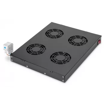 Vėdinamas tuščias skydelis Digitus DN-19 FAN-4-HO-SW