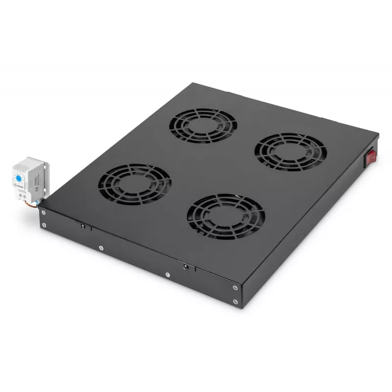 Vėdinamas tuščias skydelis Digitus DN-19 FAN-4-HO-SW