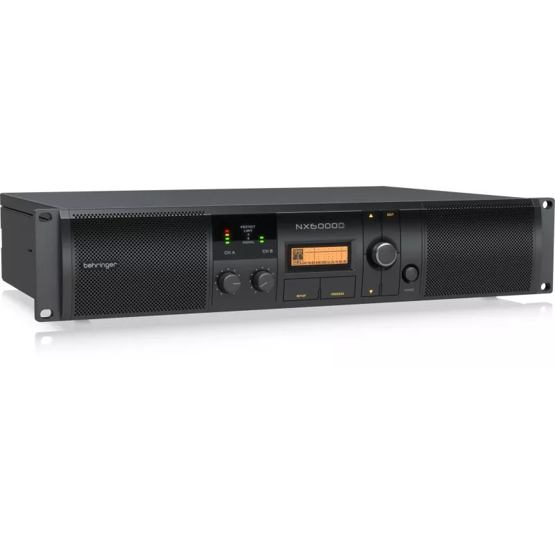 Behringer NX6000D garso stiprintuvas 2.0 kanalų Namų Juodas