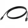 Vision TC-USBCFF/BL USB 3.2 Gen 1 USB-C laidas, juodas