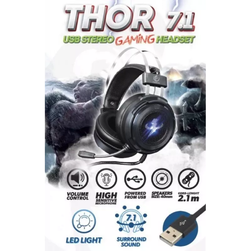 Stereo ausinės Rebeltec THOR RBLSLU00042
