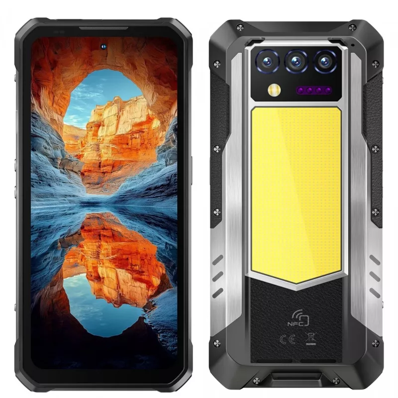 Oukitel WP100 Titan 5G 6.8 16/512GB DS. 33000mAh Juoda