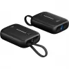 Nešiojama išorinė baterija Goobay 10 000 mAh su integruotu USB-C laidu – 20 W kompaktiška kelioninė (76251)
