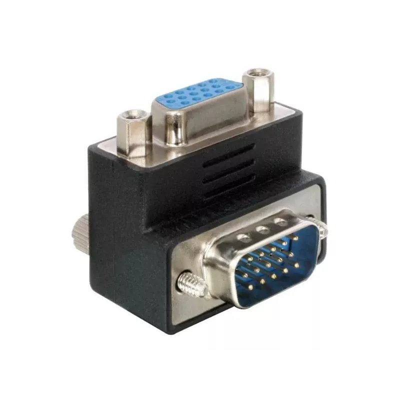 Delock adapteris VGA kištukas / lizdas 90° kampu (65171)
