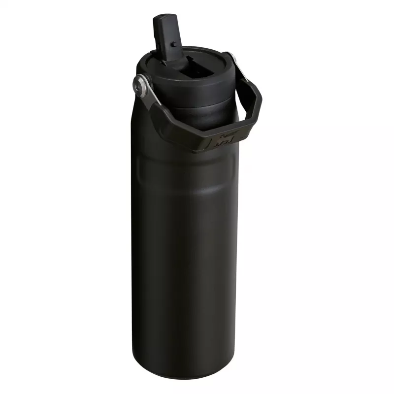 Stanley termosas IceFlow butelis su atlenkiamu šiaudeliu 700 ml juodas (10-11283-143)
