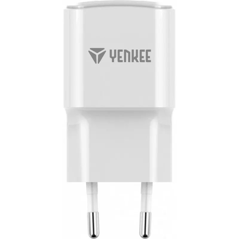 USB sieninis įkroviklis YENKEE YAC 2023WH 18W 3A Quick Charge 3.0