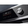 Įmontuojama orkaitė Electrolux EVL6E49X, kompaktiška 45 cm, metalinė, juoda, CombiQui