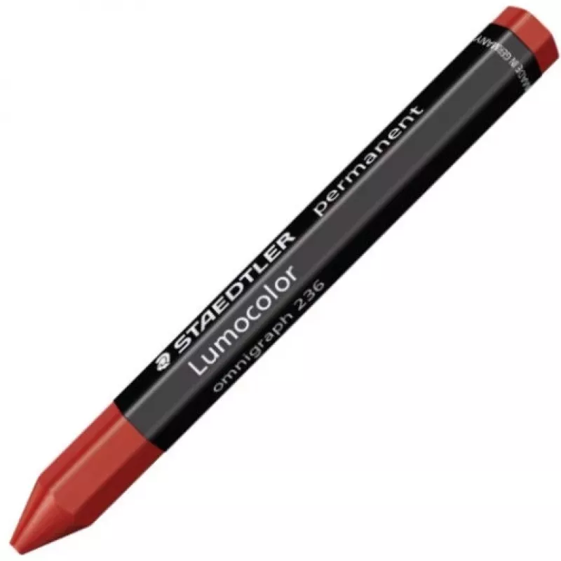 Nuolatinis žymeklis Staedtler Lumocolor 236 raudonas