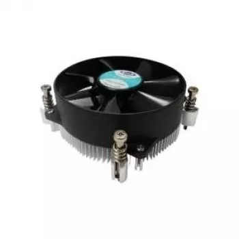 Inter-Tech K-5 - procesoriaus aušintuvas - Lizdas 1150 - Lizdas 1155 - Lizdas 1156 - Core i3 - Core i5 - Core i7 - Aliuminis - 92 x 92 x 25 mm (88885250)