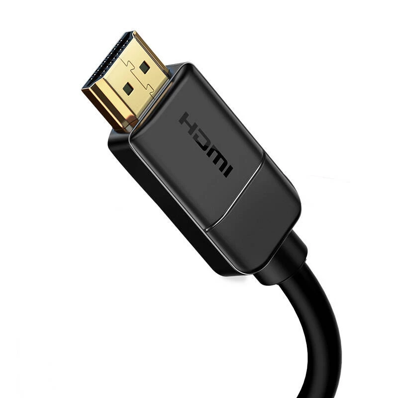 Baseus 2x HDMI 2.0 4K 30Hz laidas, 3D, HDR, 18Gbps, 8m (juodas)