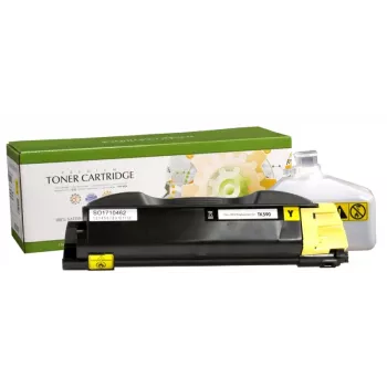 STATIC Toner kasetė, suderinama su Kyocera TK-590Y, geltona, suderinama, 5 000 puslapių