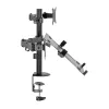 Monitoriaus sieninis laikiklis SBOX LCD-LM01-2 13–27 colių ekranams, maks. apkrova 12 kg, VESA 100x100