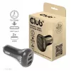 CLUB3D Nešiojamųjų kompiuterių / laptopų automobilinis įkroviklis 36 Watt, Auto, cigarečių žiebtuvėlis, 24 V, juodas